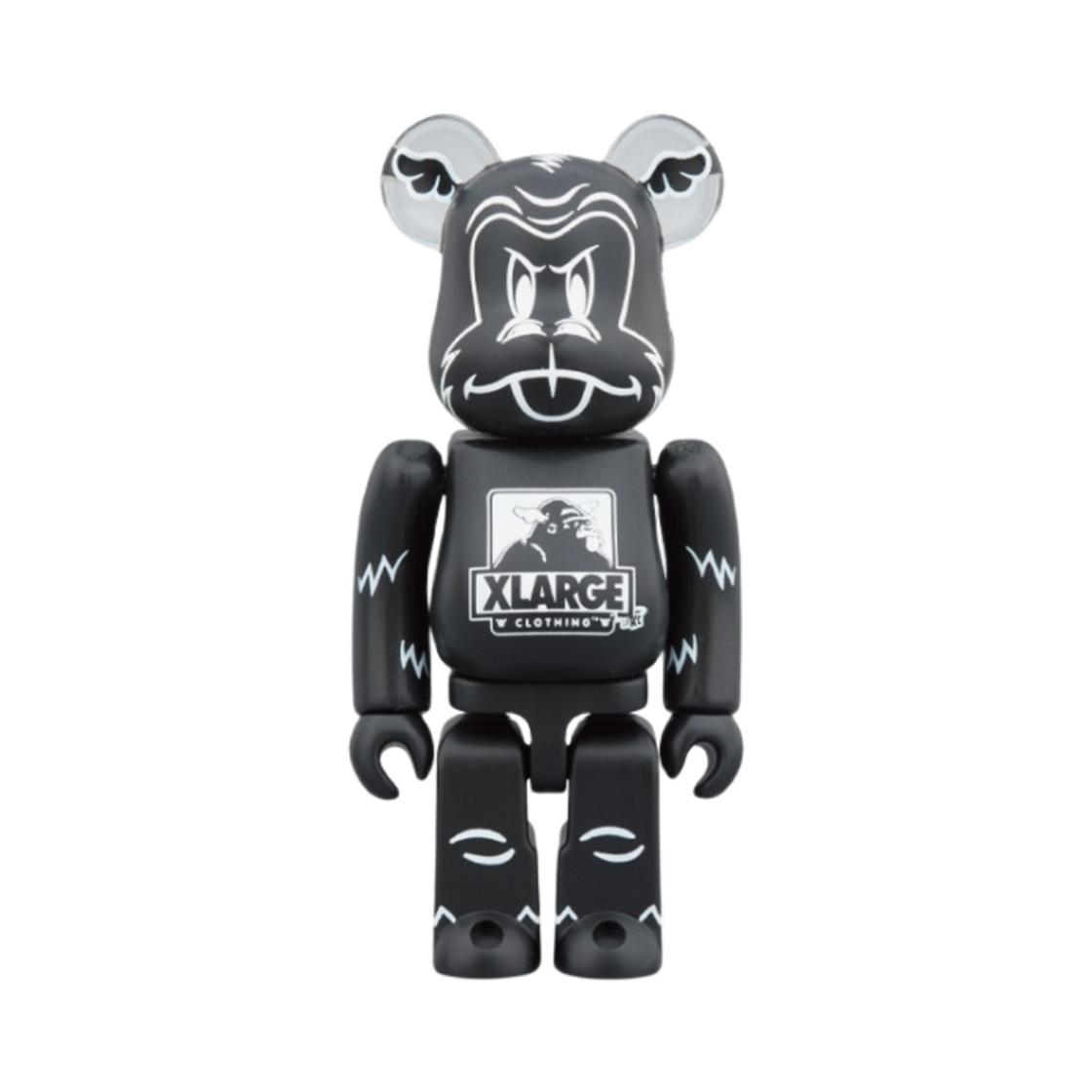 베어브릭 x 엑스라지 x 디페이스 100% & 400% 세트 블랙(Bearbrick x XLarge x D*Face 100% & 400% Set Black) - 3
