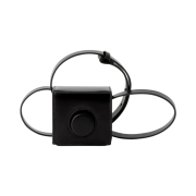 Lemaire Mini Camera Bag Vegetable-Tanned Leather Black