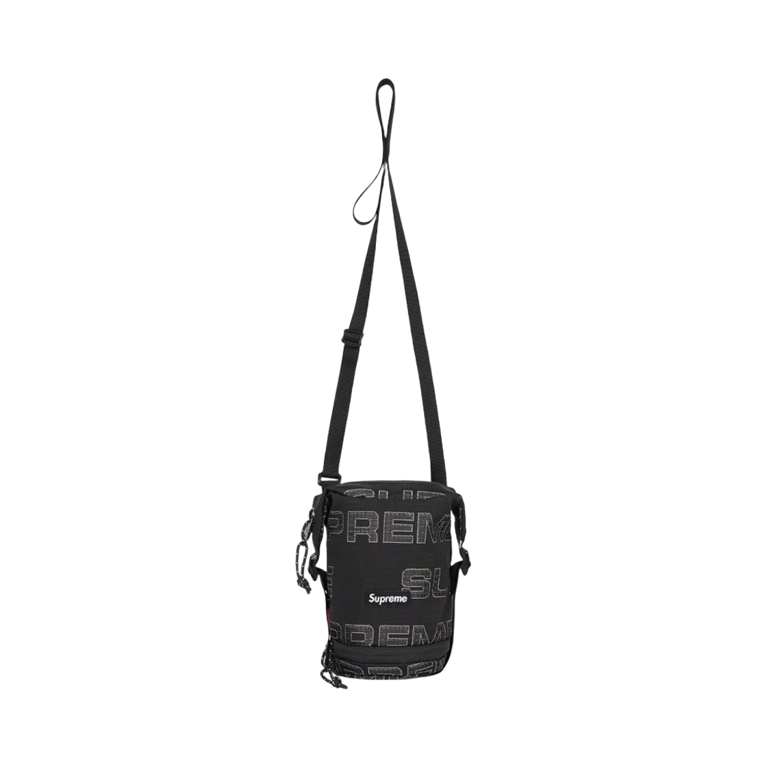 슈프림 넥 파우치 블랙 - 21FW