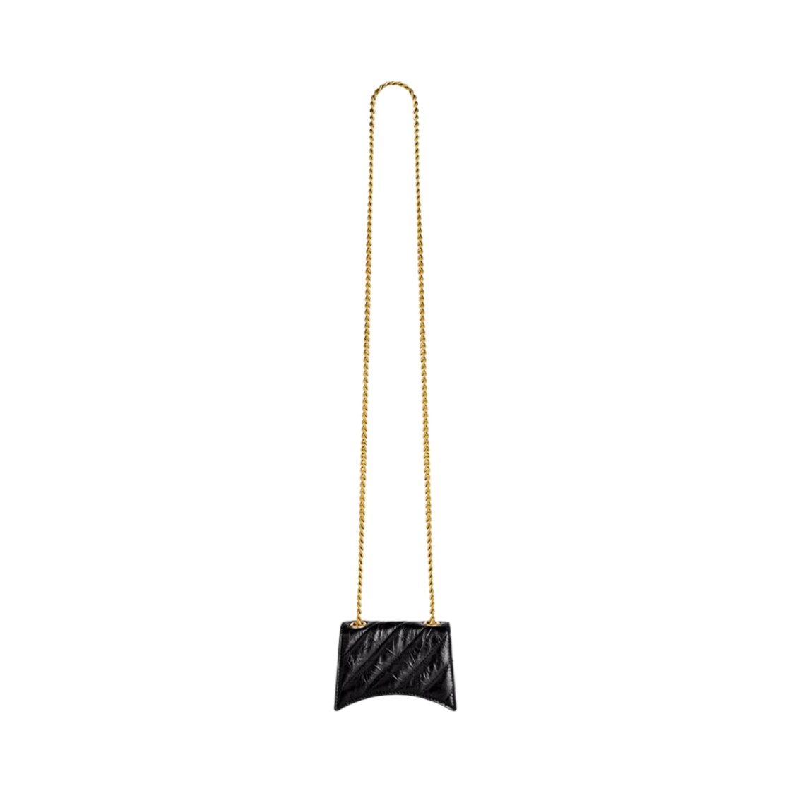 발렌시아가 크러쉬 미니 체인 백 퀼티드 블랙(Balenciaga Crush Mini Chain Bag Quilted Black) - 2