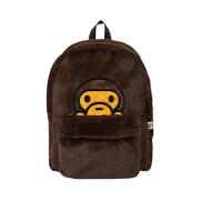 BAPE Baby Milo Fur Backpack Brown