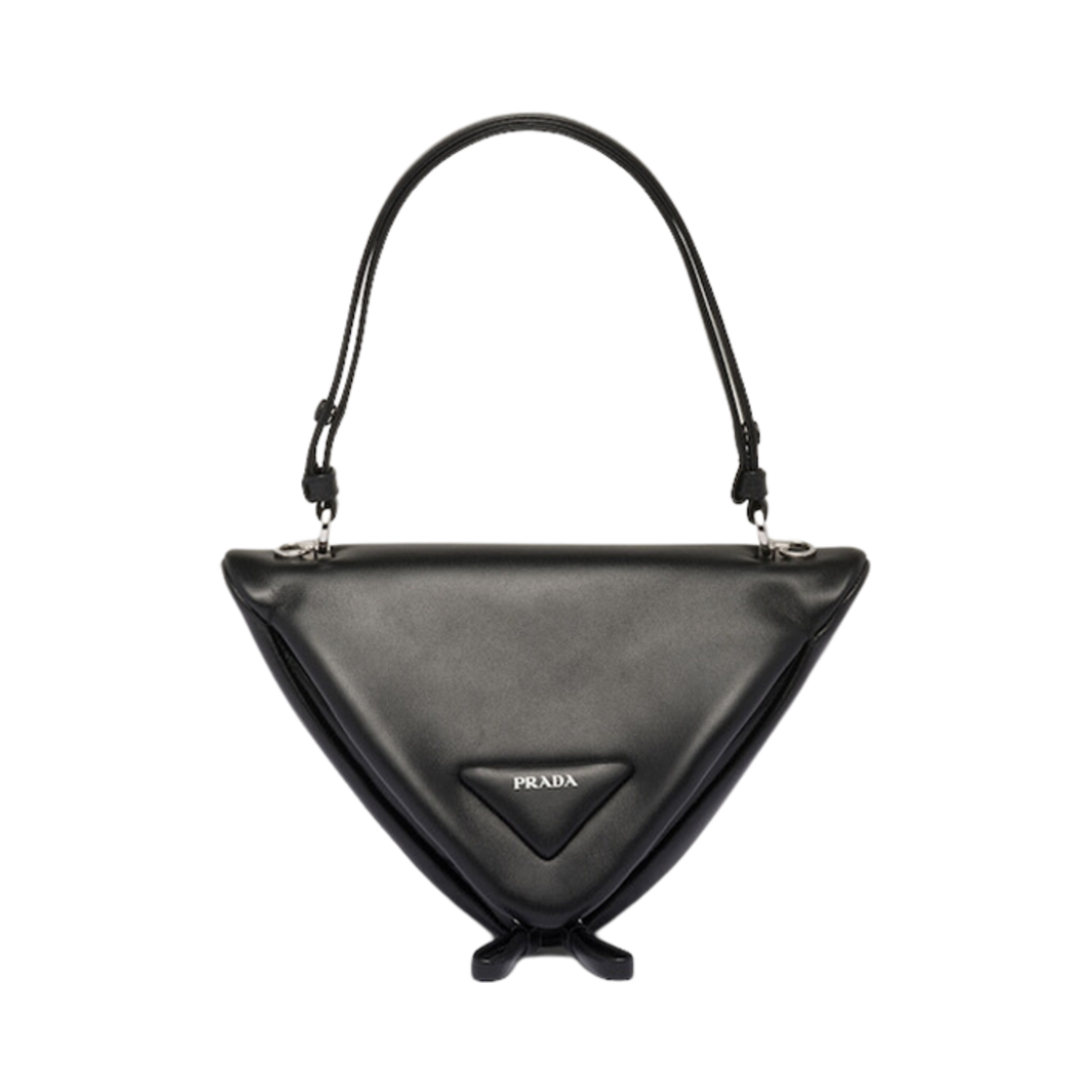 프라다 시그노 패디드 나파 레더 백 블랙(Prada Signaux Padded Nappa Leather Bag Black) - 1