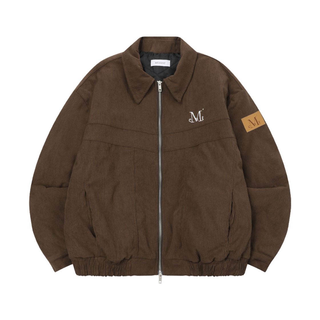 P00000PA_BR MUCENT Lochin corduroy Bluson Jacket Brown