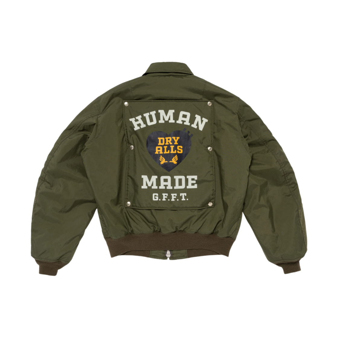 휴먼 메이드 N2 플라이트 자켓 올리브 드랩 | Human Made | KREAM