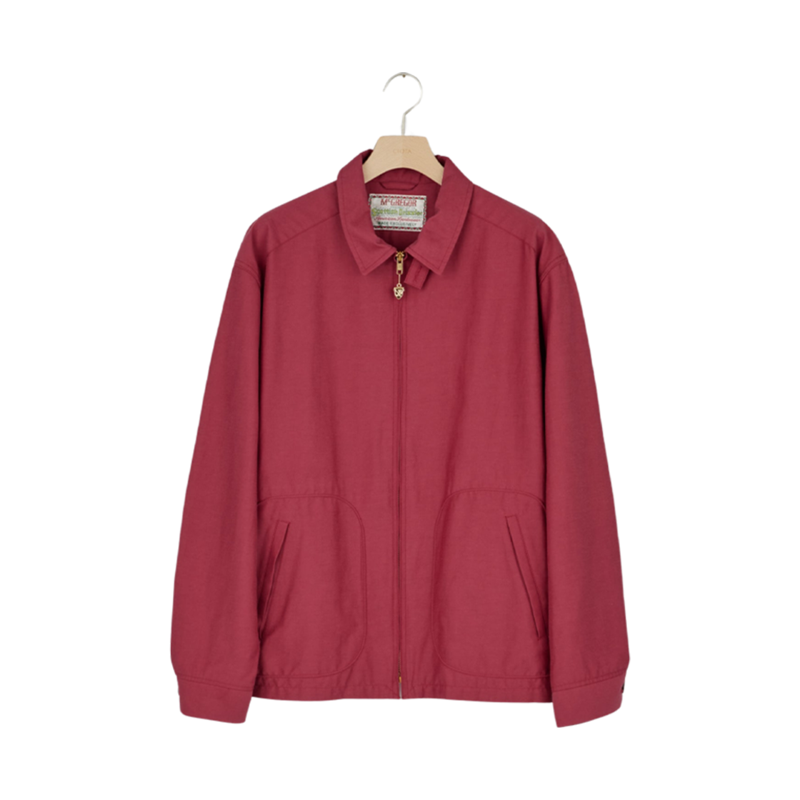 시오타 x 맥그리거 드리즐러 자켓 와인(Ciota × Mcgregor Drizzler Jacket Wine)