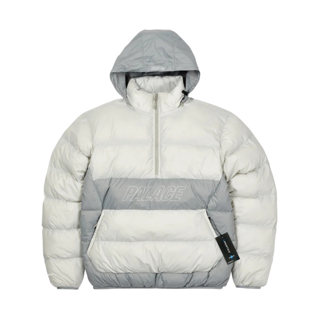 팔라스 팔텍스 하프 집 푸파 그레이 - 21FW(Palace Pal-Tex Half Zip Puffa Grey - 21FW) - 3
