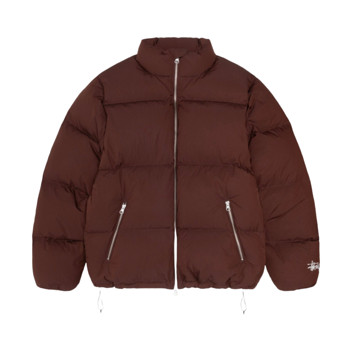 스투시 다운 퍼퍼 나일론 브라운(Stussy Down Puffer Nylon Brown)