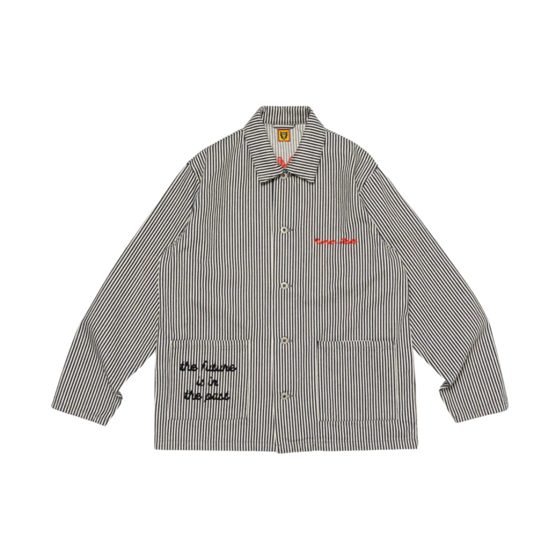 휴먼 메이드 히코리 커버롤 자켓 인디고 | Human Made | KREAM