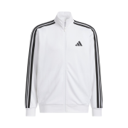 Adidas 3S Regular Fit Double Knit Track Jacket White - KR Sizing