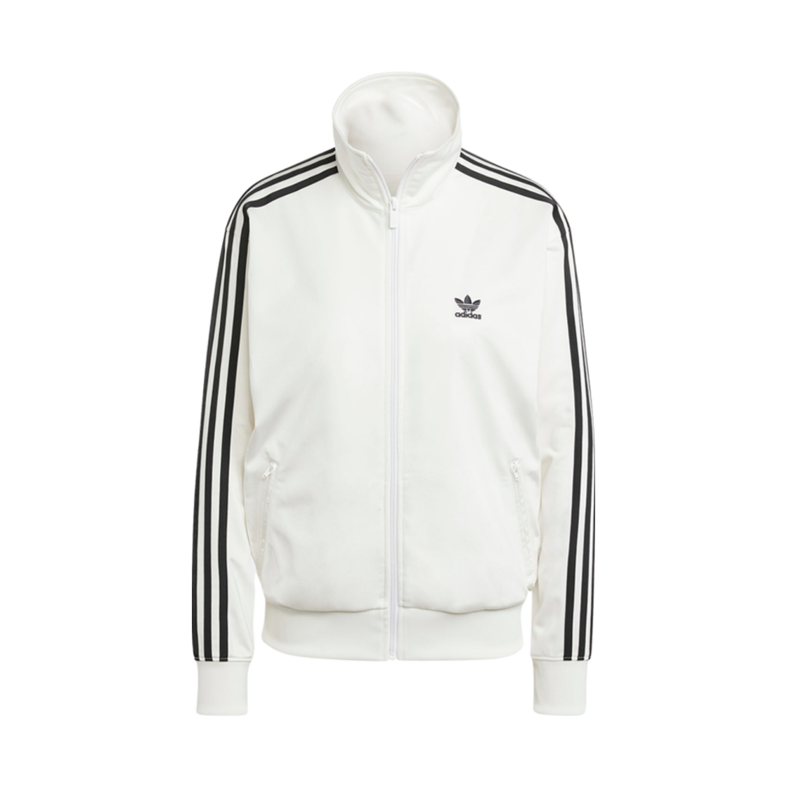 (W) 아디다스 아디컬러 클래식 루즈 파이어버드 트랙 탑 화이트 - KR 사이즈((W) Adidas Adicolor Classics Loose Firebird Track Top White - KR Sizing)