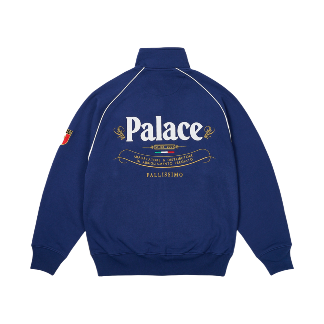 팔라스 이탈리아 집업 퍼넬 네이비 - 24SS(Palace Italia Zip Funnel Navy - 24SS)