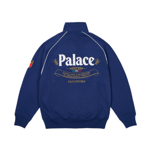 Palace Italia Zip Funnel Navy - 24SS