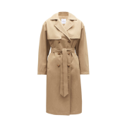 (W) Moncler Stibiden Trench Coat Sand Beige - 23SS