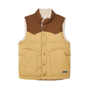 Patagonia Reversible Bivy Down Vest Classic Tan