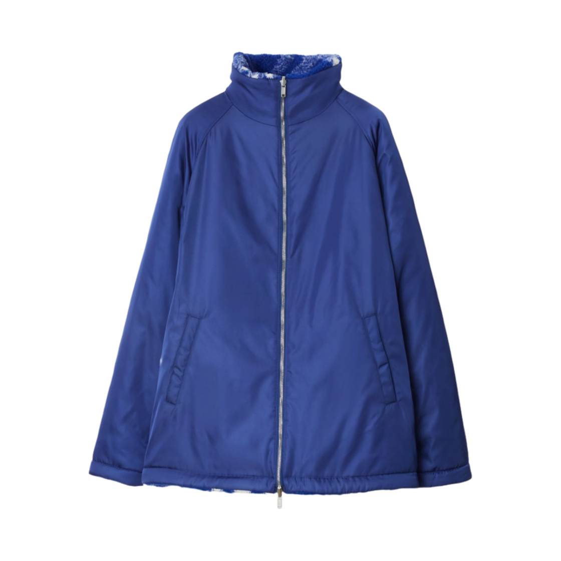 버버리 리버시블 체크 플리스 자켓 나이트(Burberry Reversible Check Fleece Jacket Knight) - 3