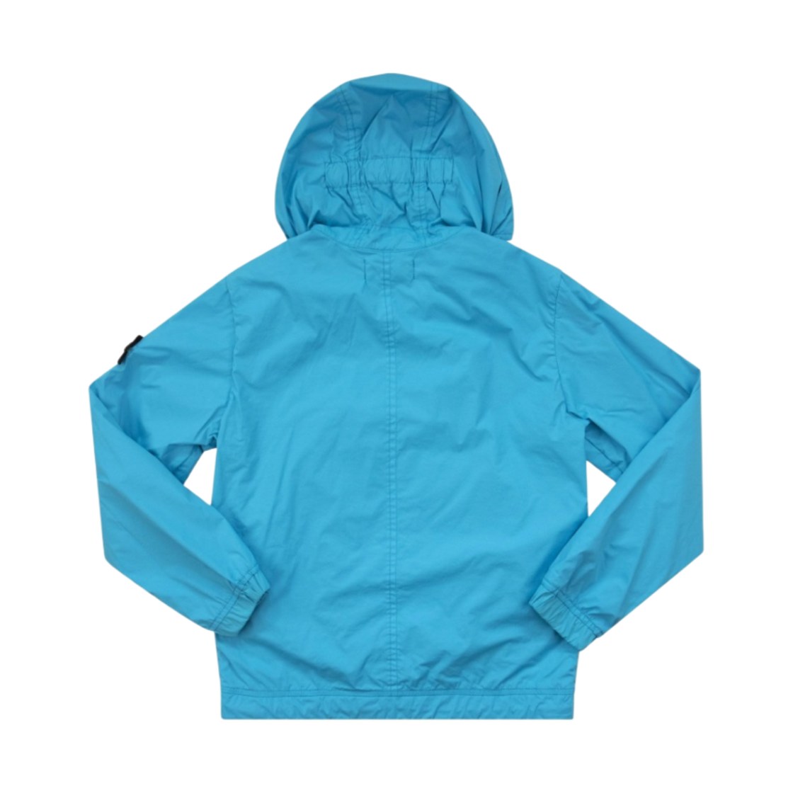 (키즈) 스톤 아일랜드 40532 스트레치 나일론 캔버스 가먼트 다이드 후드 자켓 터콰이즈 - 22SS((Kids) Stone Island 40532 Stretch Nylon Canvas Garment Dyed Hooded Jacket Turquoise - 22SS) - 2