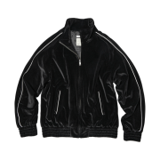 ETCE Velvet Track Jacket Black