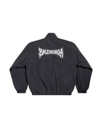 Balenciaga DIY Metal Outline Tracksuit Jacket in Black