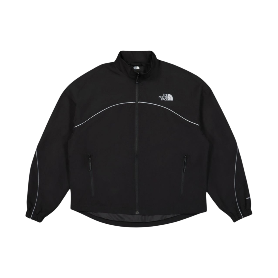 (W) 노스페이스 테크 파이핑 윈드 자켓 TNF 블랙