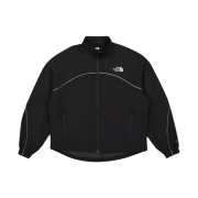 (W) The North Face Tek Piping Wind Jacket TNF Black