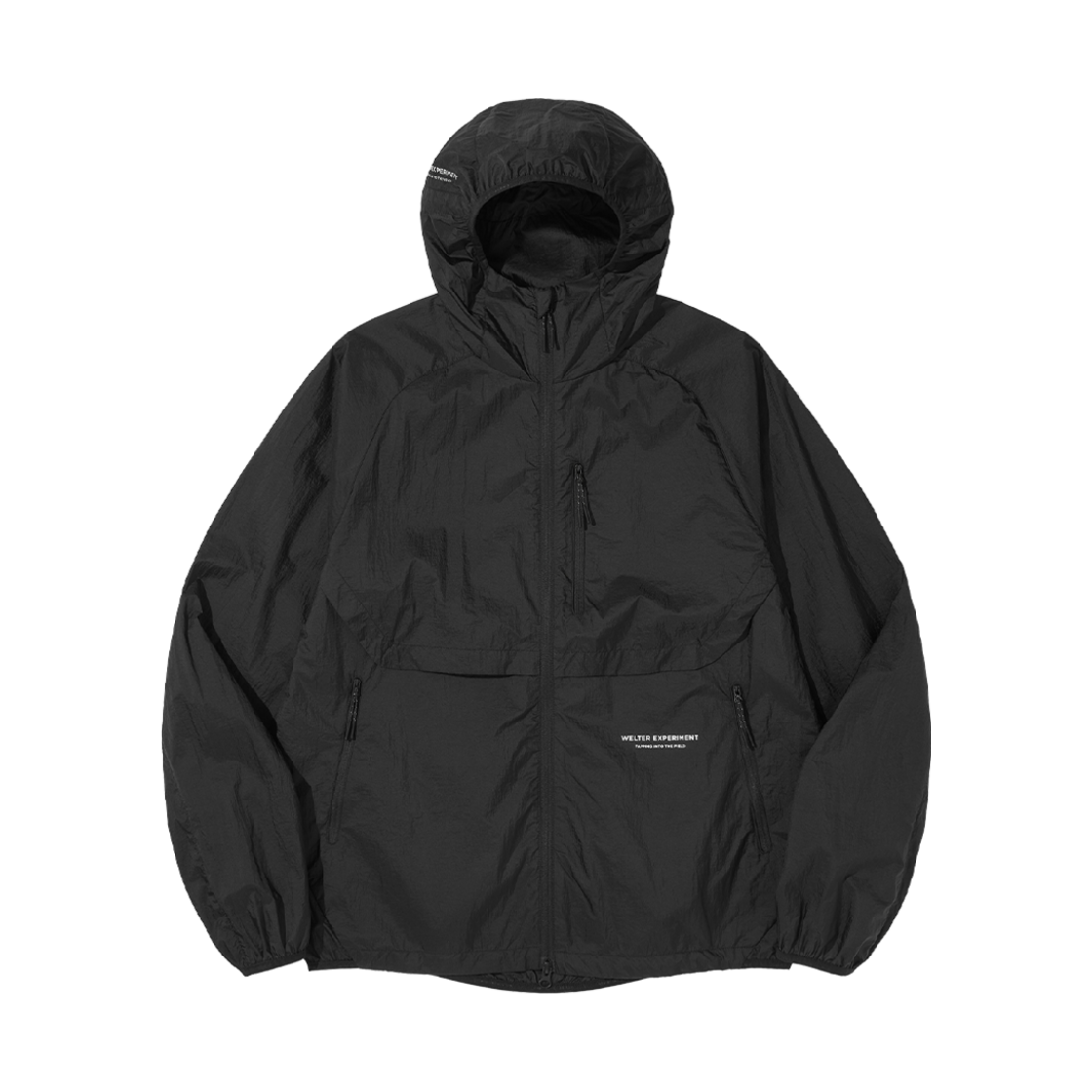 WBESJP002BK Welter Experiment Nimbus Aeropack Windbreaker Black