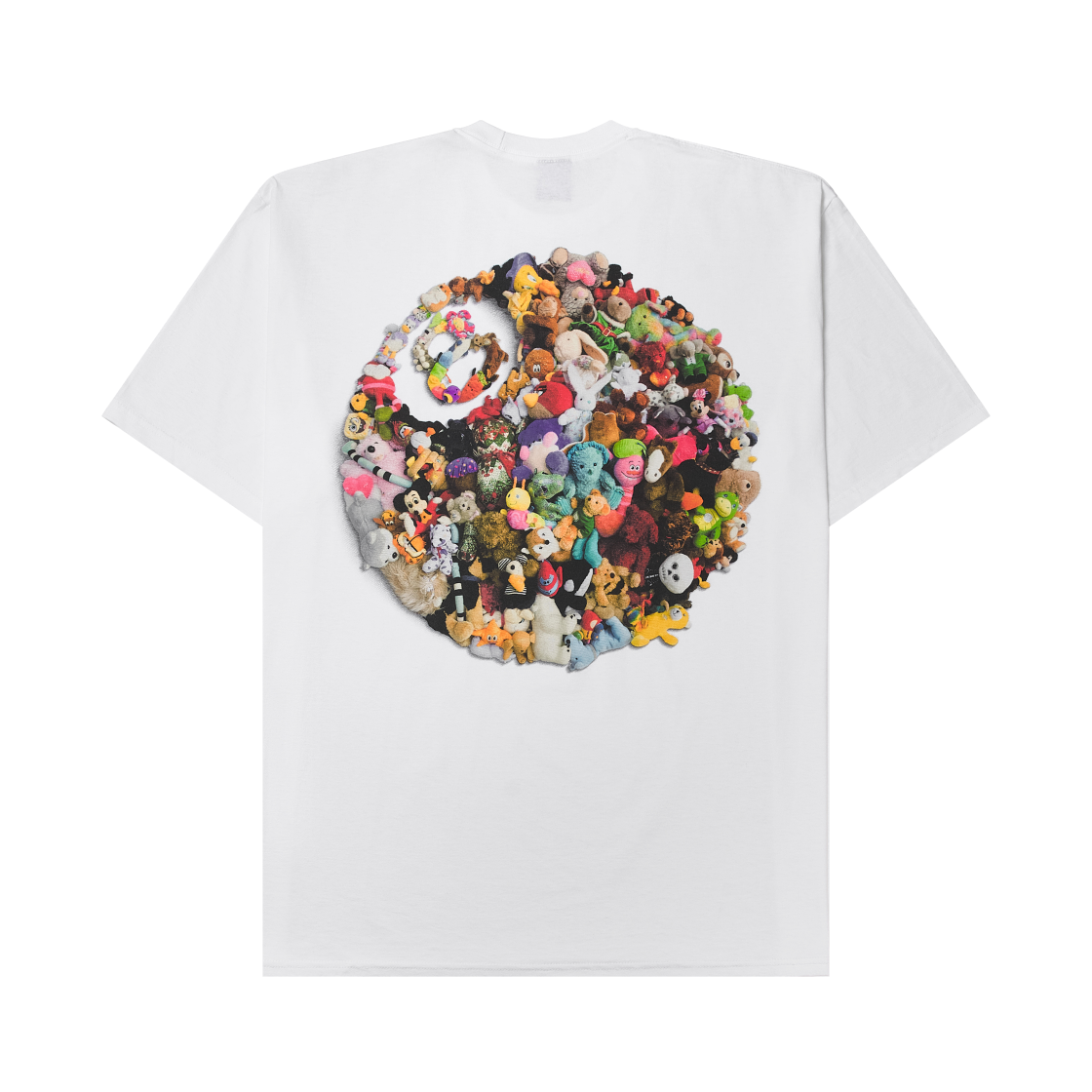 스투시 플러시 티셔츠 화이트(Stussy Plush T-Shirt White)