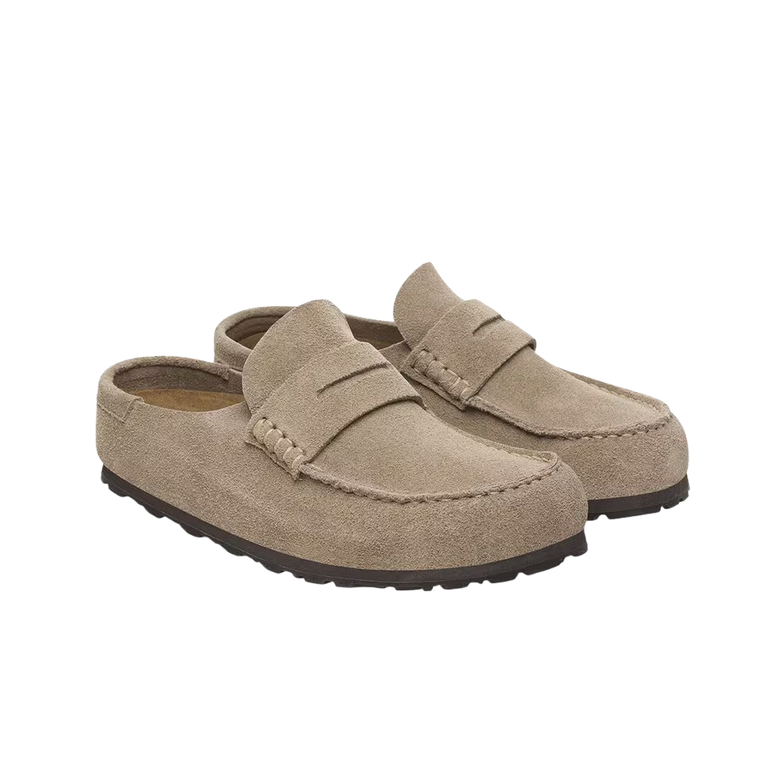 버켄스탁 네이플 랩드 토프 - 레귤러(Birkenstock Naples Wrapped Taupe - Regular) - 3