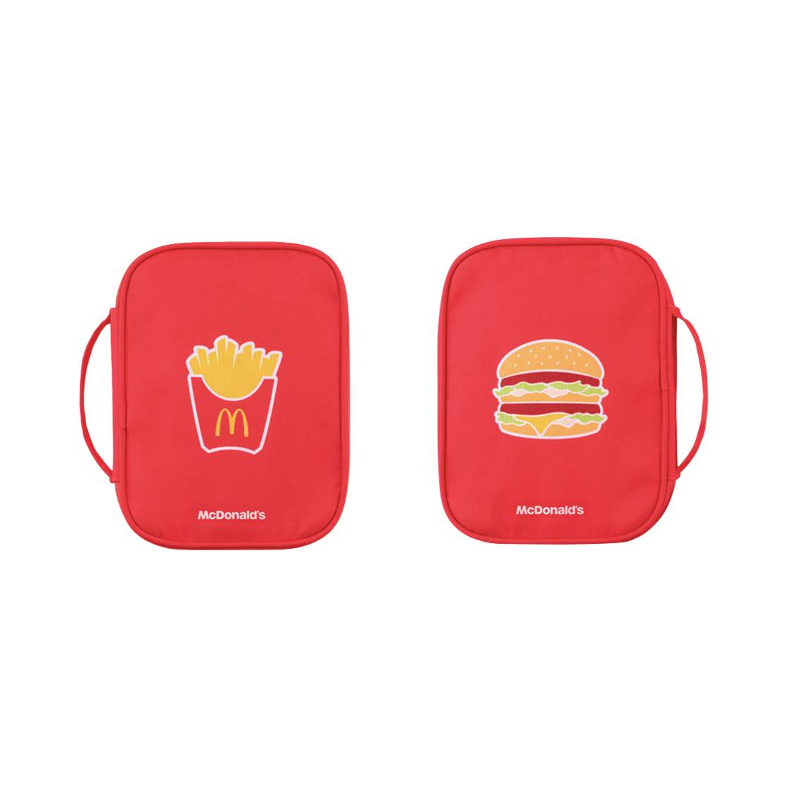 맥도날드 여행용 파우치 레드(McDonald's Travel Pouch Red) - 3