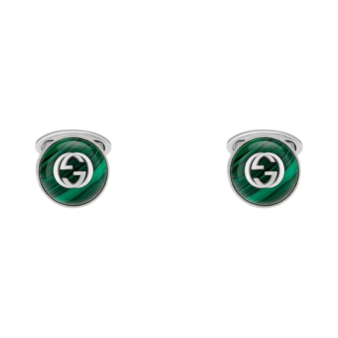 구찌 커프스링크 인터로킹 G 실버(Gucci Cufflinks With Interlocking G Silver) - 1
