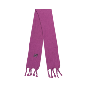 Kyo Hairy Twisted Fringe Muffler Pink