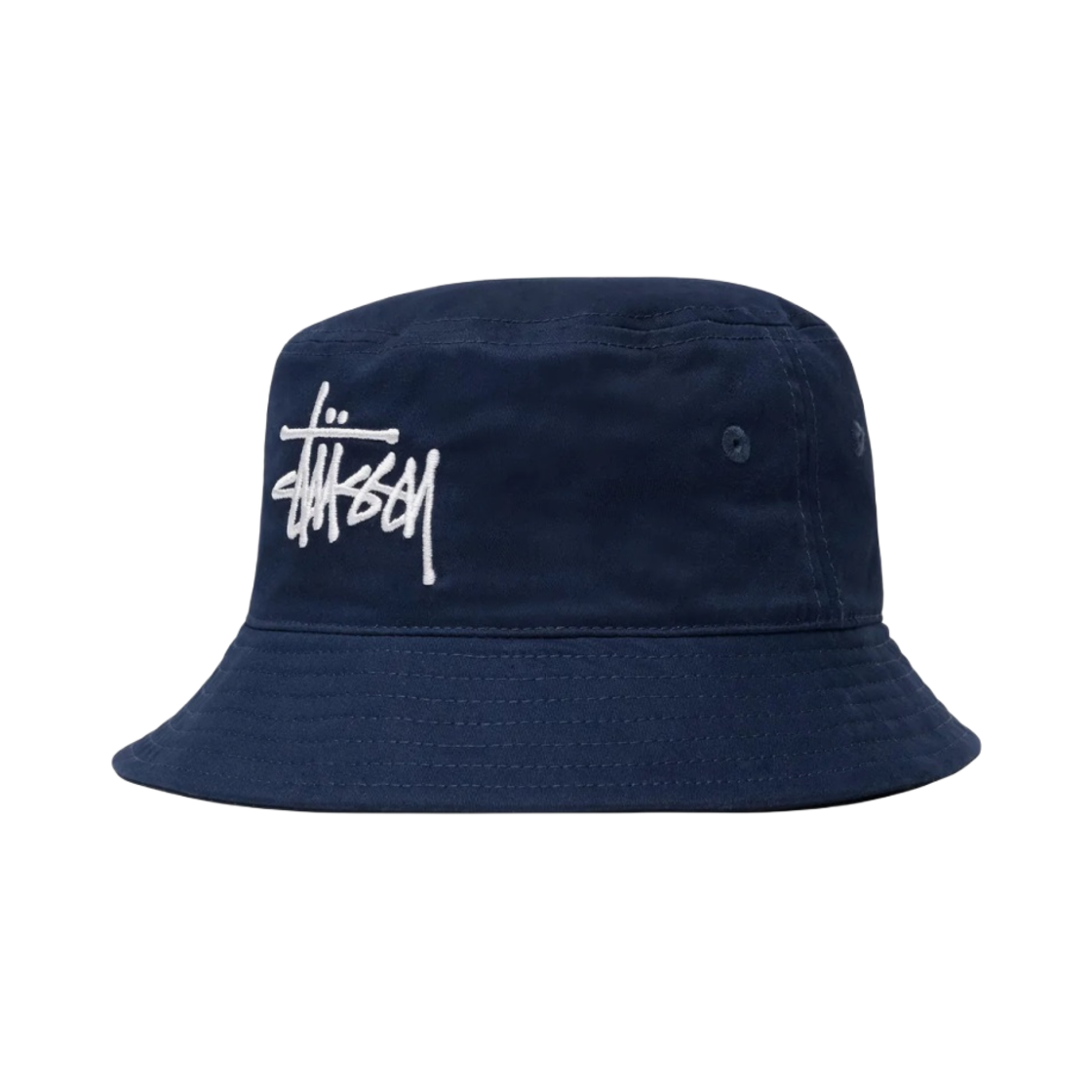 스투시 브러쉬드 빅 베이직 버킷햇 네이비(Stussy Brushed Big Basic Bucket Hat Navy) - 1