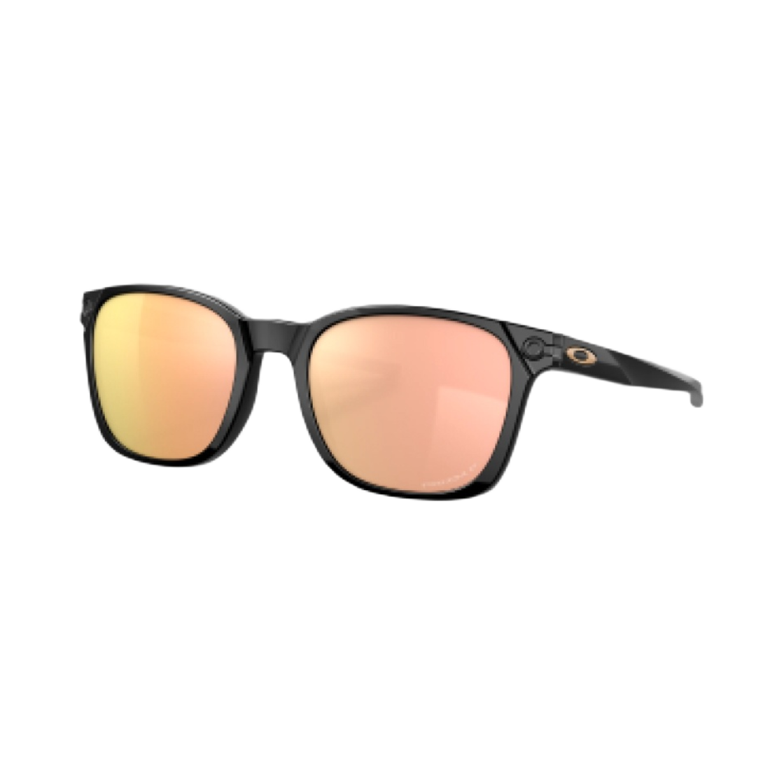 OO9018-0655 Oakley Ojector Polished Black Frame Prizm Rose Gold Polarized Lenses High Bridge Fit