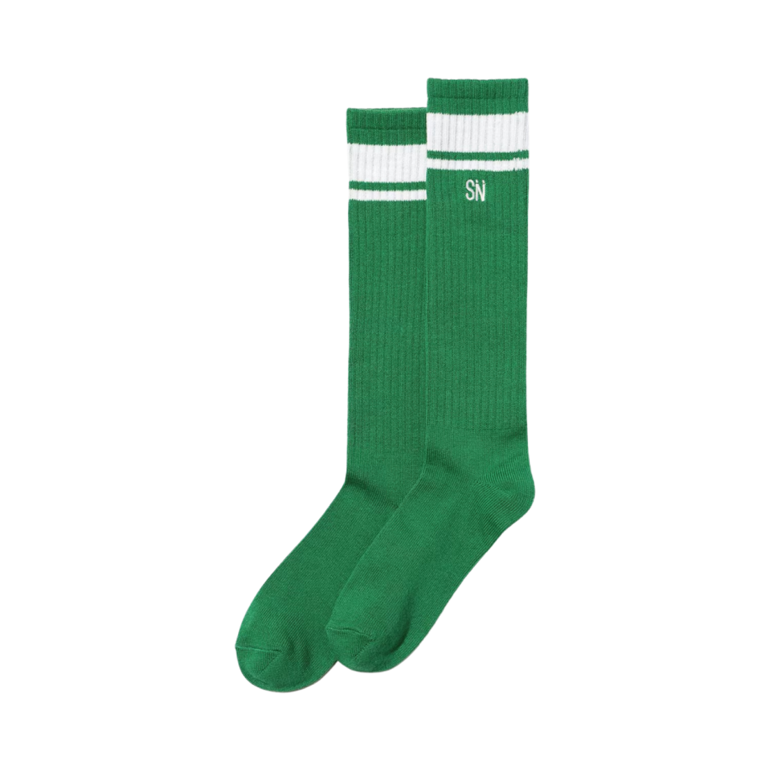 357047-55 GU x Undercover High Socks Green - JP