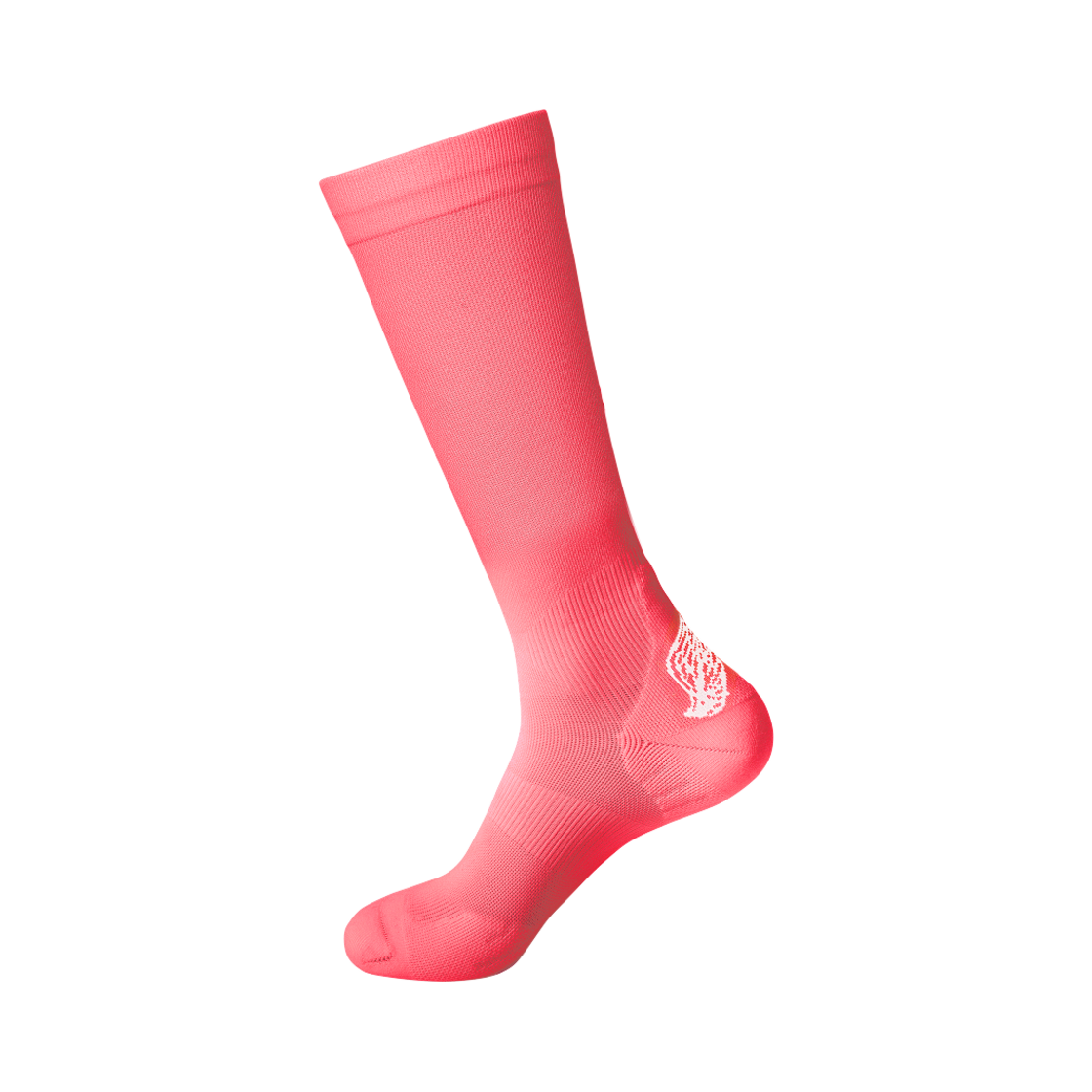 리투 블랙 윙 러닝 니 삭스 핑크(LI2 Black Wing Running Knee Socks Pink)