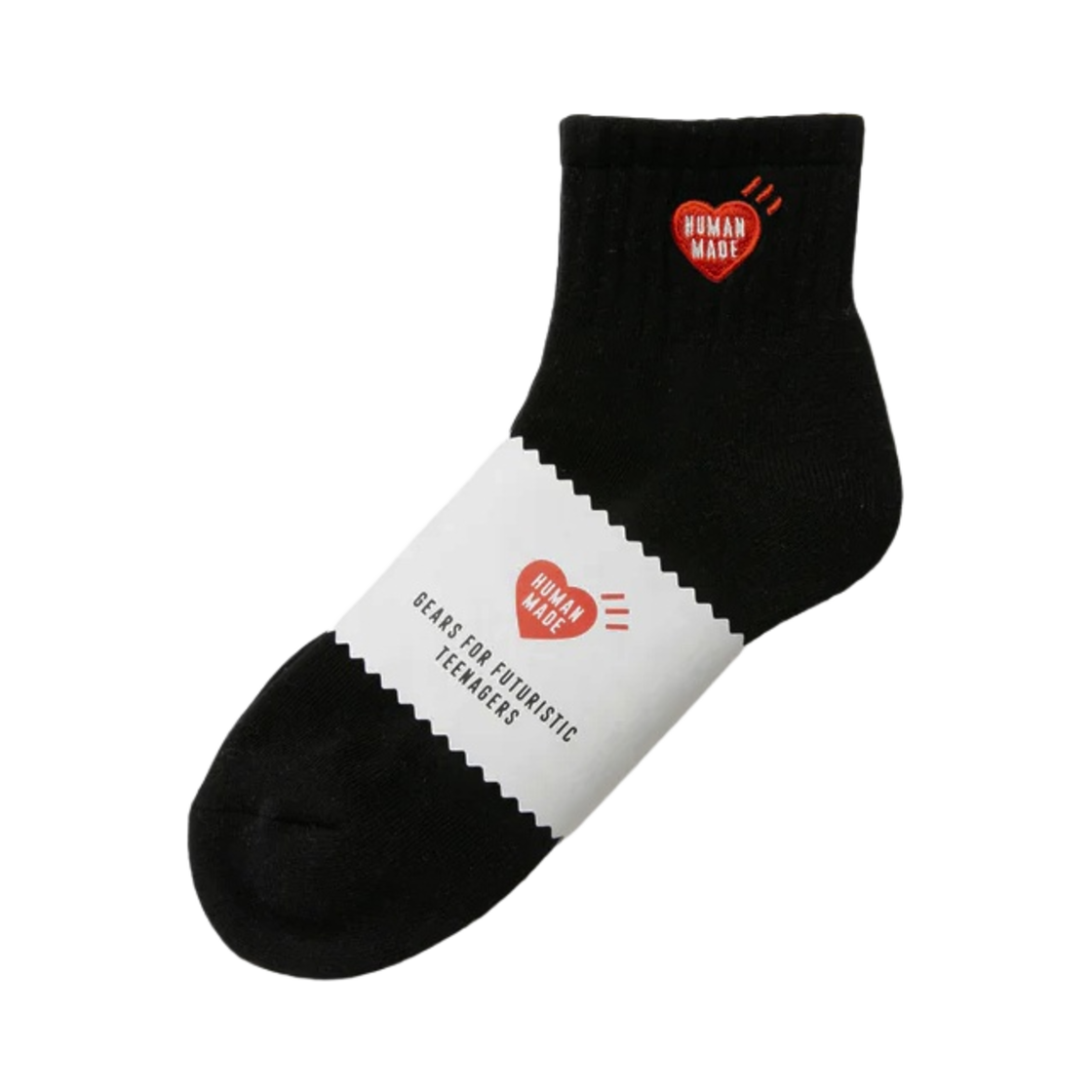 휴먼 메이드 숏 파일 삭스 블랙(Human Made Short Pile Socks Black) - 2