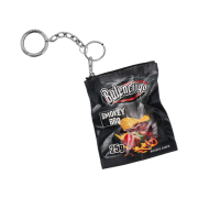 Balenciaga Charm Keychain Chips Black