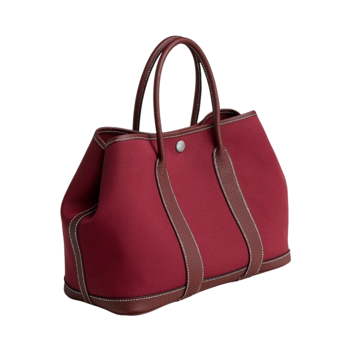 에르메스 가든 파티 30 백 오피시에 네곤다 & 팔라듐 하드웨어 루비스 루즈 아쉬(Hermes Garden Party 30 Bag Officier Negonda & Palladium Rubis Rouge H) - 2