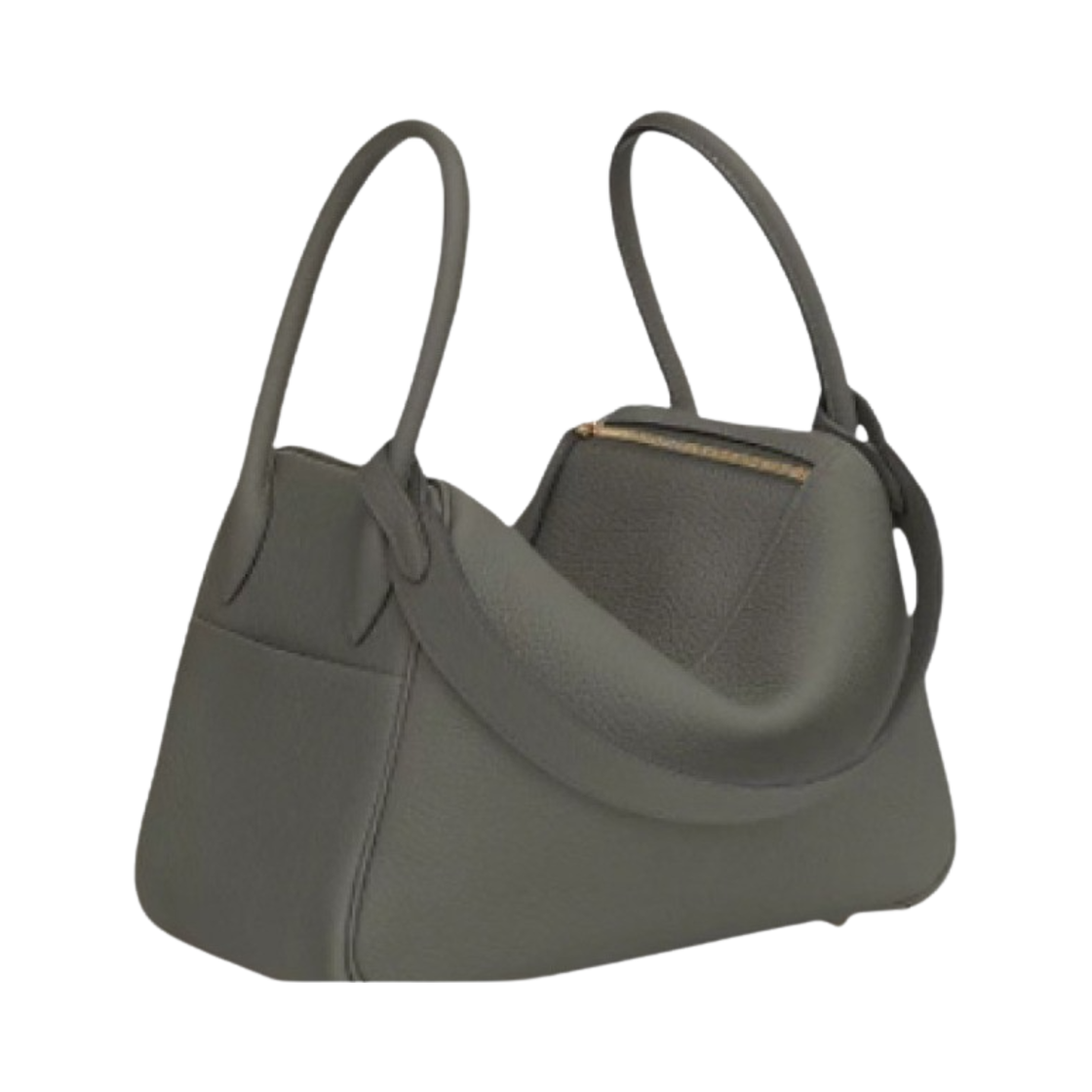 에르메스 린디 26 백 클레망스 & 골드 하드웨어 그리 메이어(Hermes Lindy 26 Bag Clemence & Gold Gris Meyer) - 3