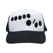 Token Gift Logo Mesh Cap Black & White