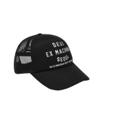 Deus Ex Machina Seoul Address Trucker Cap Black