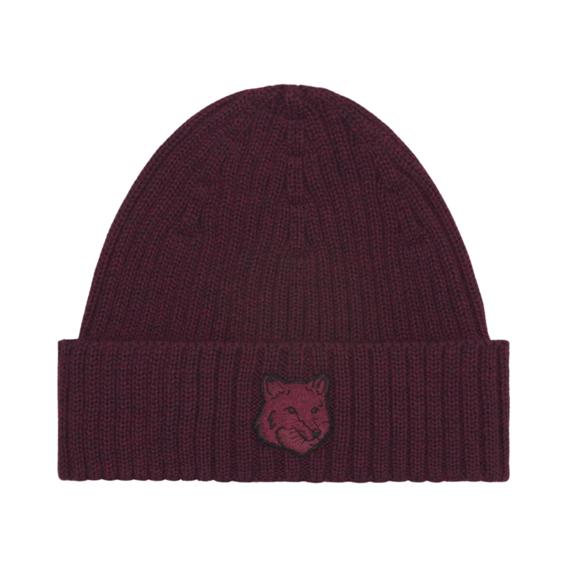 메종 키츠네 볼드 폭스 헤드 비니 레드스타(Maison Kitsune Bold Fox Head Beanie Redstar) - 1