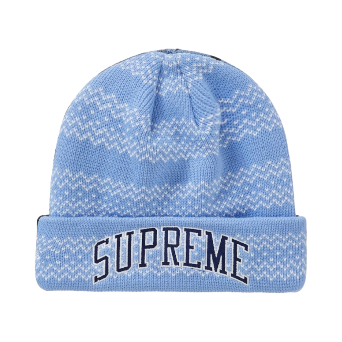 슈프림 뉴에라 스플릿 비니 블루 - 22FW(Supreme New Era Split Beanie Blue - 22FW) - 1
