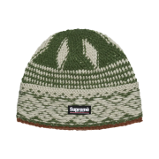 Supreme Diamond Beanie Green - 24FW