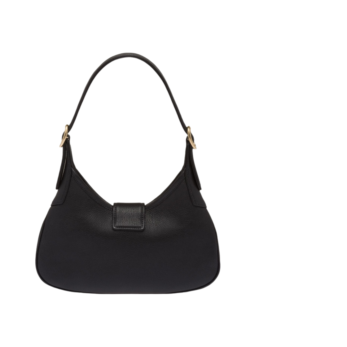 미우 미우 마드라스 가죽 호보백 블랙(Miu Miu Madras Leather Hobo Bag Black) - 3