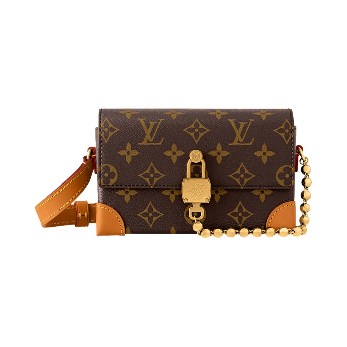 M14738 Louis Vuitton Steamer Wearable Wallet Monogram