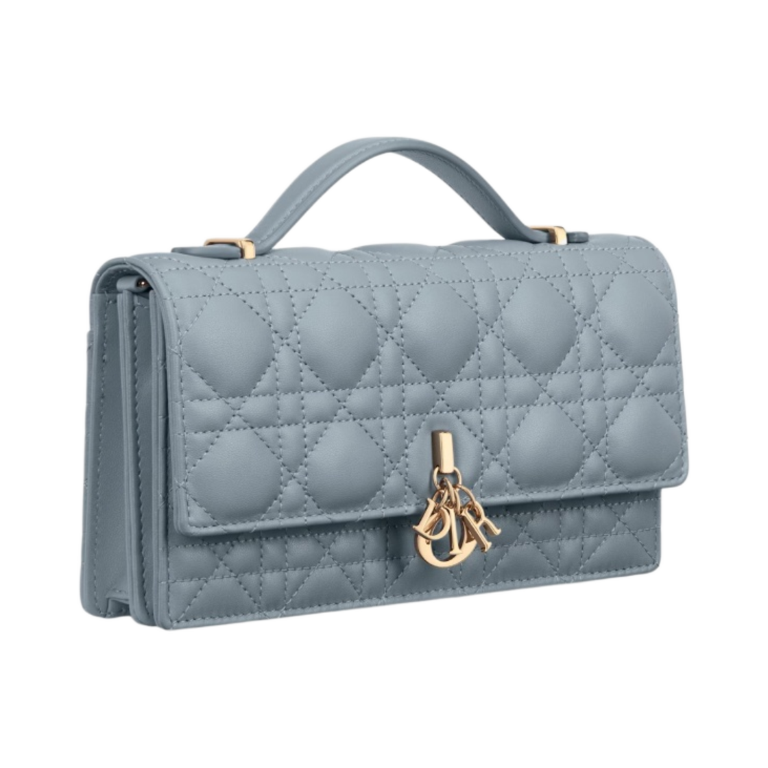 디올 미스 디올 미니백 클라우드 블루 까나쥬 램스킨(Dior Miss Dior Mini Bag Cloud Blue Cannage Lambskin) - 2