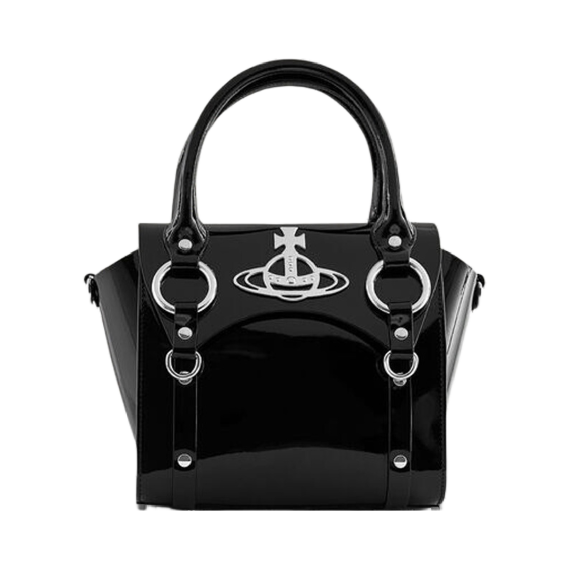 비비안 웨스트우드 베티 스몰 핸드백 블랙(Vivienne Westwood Betty Small Handbag Black) - 1