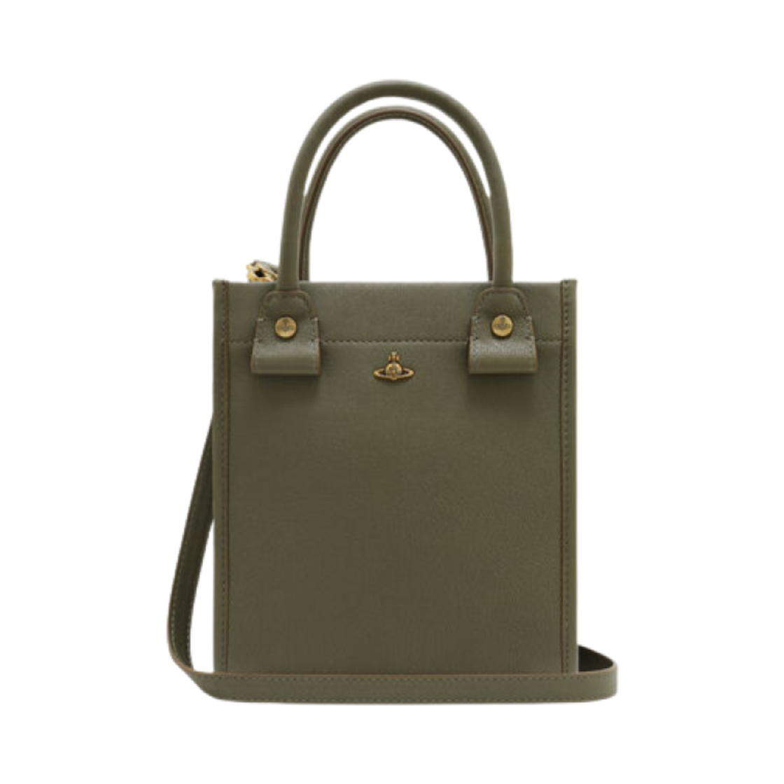 비비안 웨스트우드 테디 스몰 토트백 그린(Vivienne Westwood Teddy Small Tote Bag Green) - 3