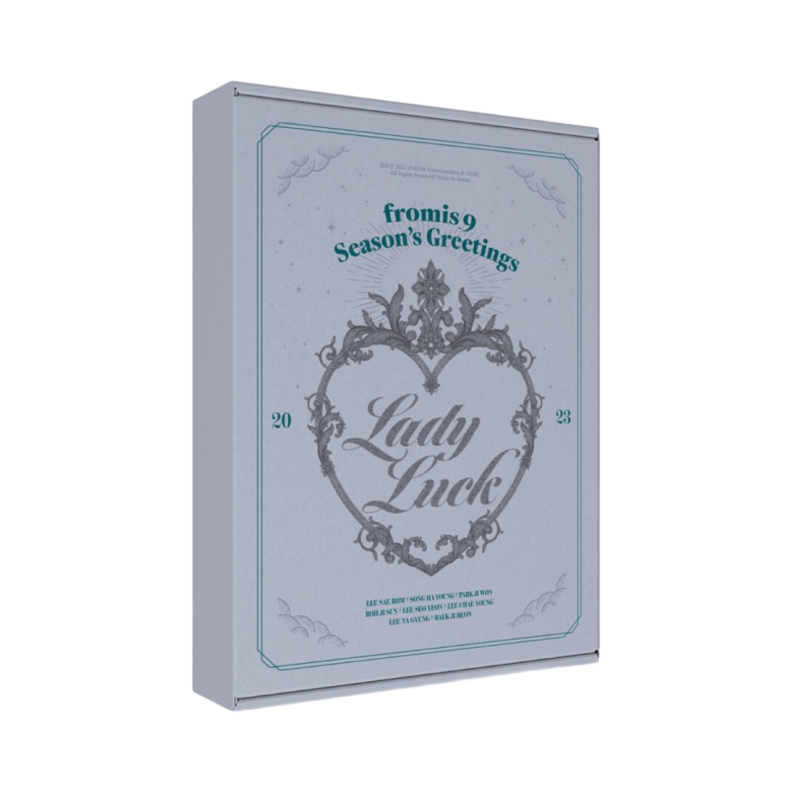 프로미스나인 레이디 럭 시즌 그리팅 2023(Fromis 9 Lady Luck Season’s Greetings 2023)