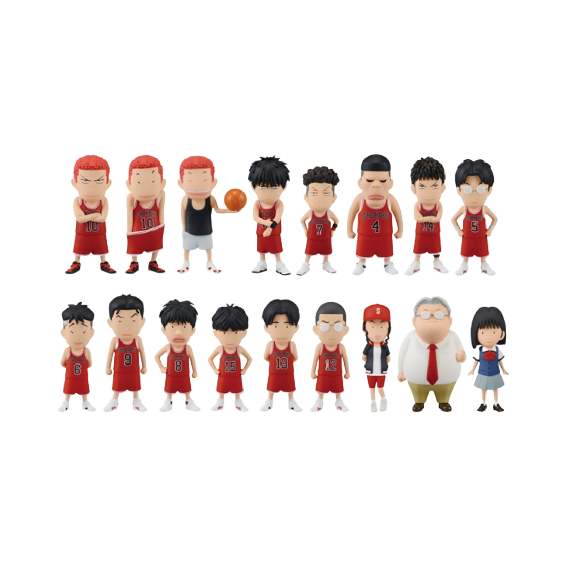 토에이 스튜디오 더 퍼스트 슬램 덩크 피규어 컬렉션 북산 세트(Toei Studio The First Slam Dunk Figure Collection Buksan Set)